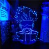 Jujutsu Kaisen 3D Lamp Anime Gojo Satoru Jujutsu Kaisen Yuji Itadori LED Night Light Brdroom Decor 4 - Anime Lamps Shop