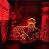 Jujutsu Kaisen 3D Lamp Anime Gojo Satoru Jujutsu Kaisen Yuji Itadori LED Night Light Brdroom Decor 5 - Anime Lamps Shop