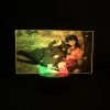 Two Tone Lamp Inuyasha Japanese Anime Manga Two Tone Led Light Two Tone 3D Lamp Indoor - Anime Lamps Shop