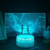 Your Name Anime Movie Figures 3D LED Two Tone Lamps RGB Battery Animation Film Kimi No 4 - Anime Lamps Shop