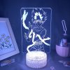 YuYu Hakusho Anime Figure Jaganshi Hiei 3D LED Color Lava Lamp Night Lights Otaku Xmas Gift 3 - Anime Lamps Shop